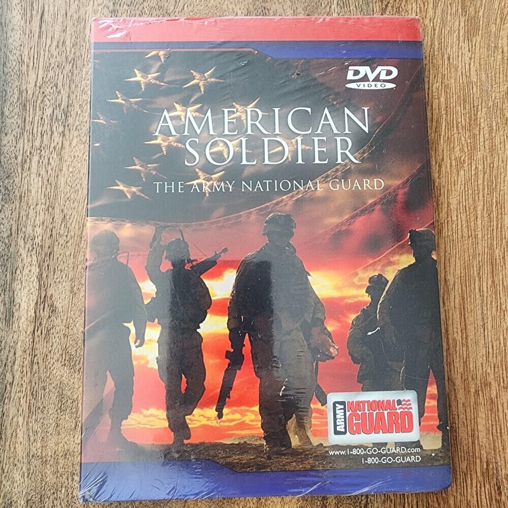 American Soldier The Army National Guard DVD Documentary Military War English
